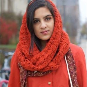 Ann Taylor Loft Orange Raincoat